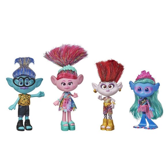 Trolls Vinyl Fashion Remix Pack TROLLS Sealed Box! NEW SHIPOUT FAST - Picture 12 of 15